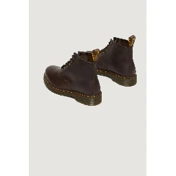 Brown Leather Athletic Sneakers