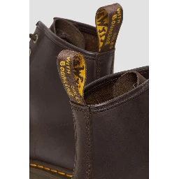 Brown Leather Athletic Sneakers