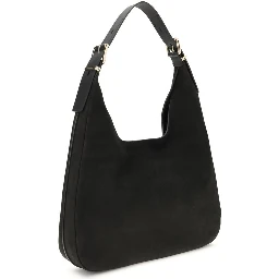 Black Calf Leather Bos Taurus Shoulder Bag