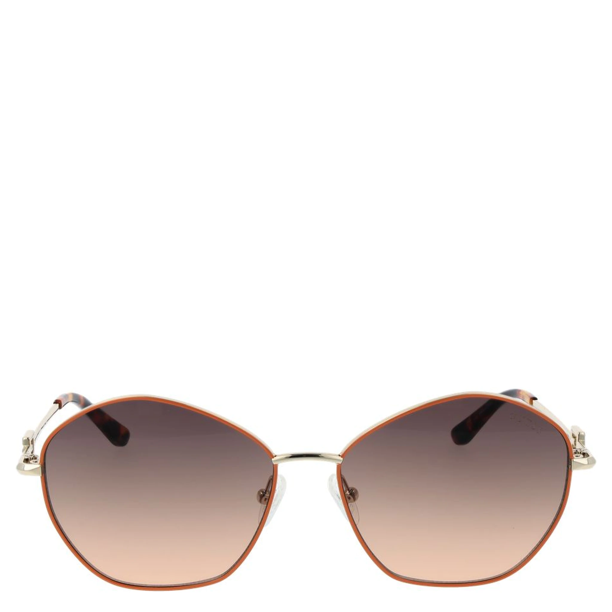 Gold Metal & Plastic Sunglasses