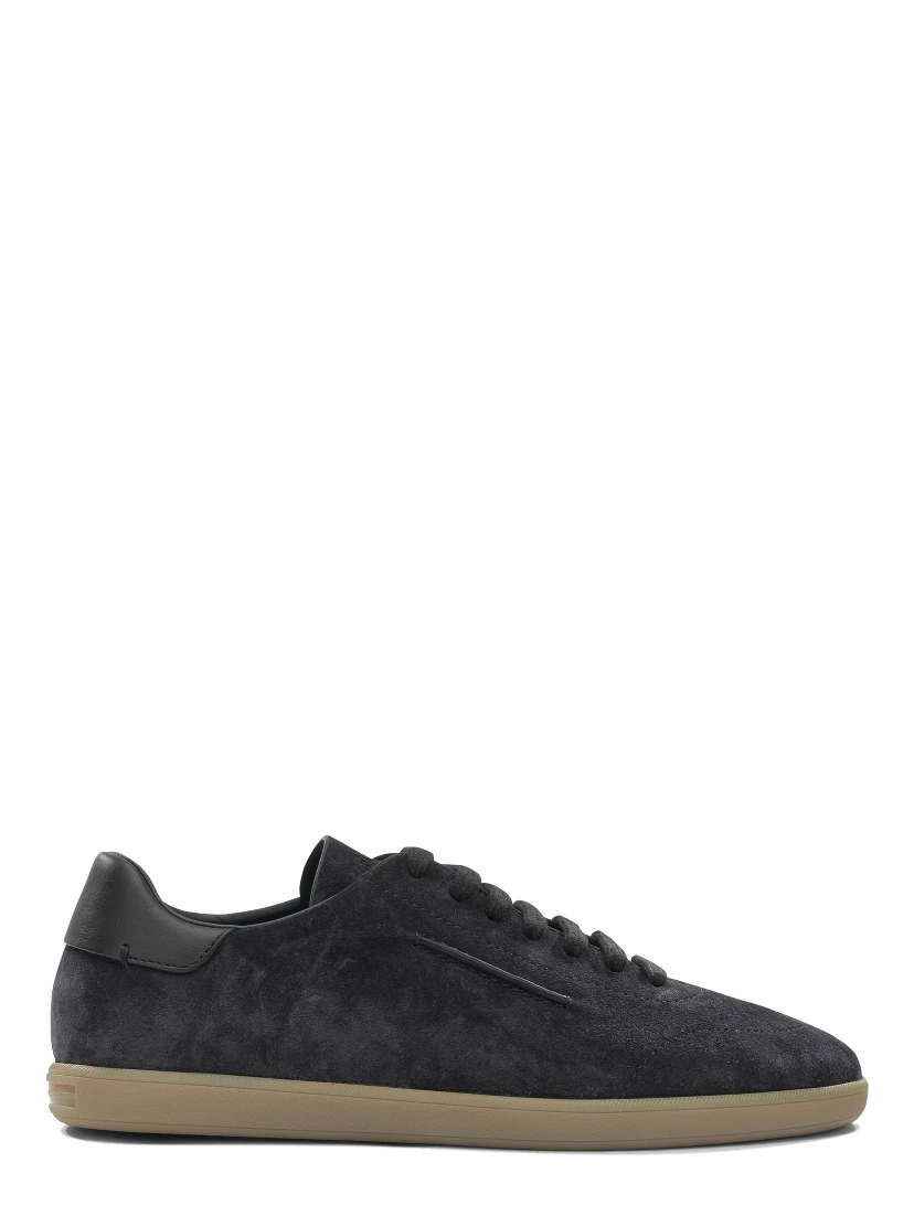 Suede leather sneakers
