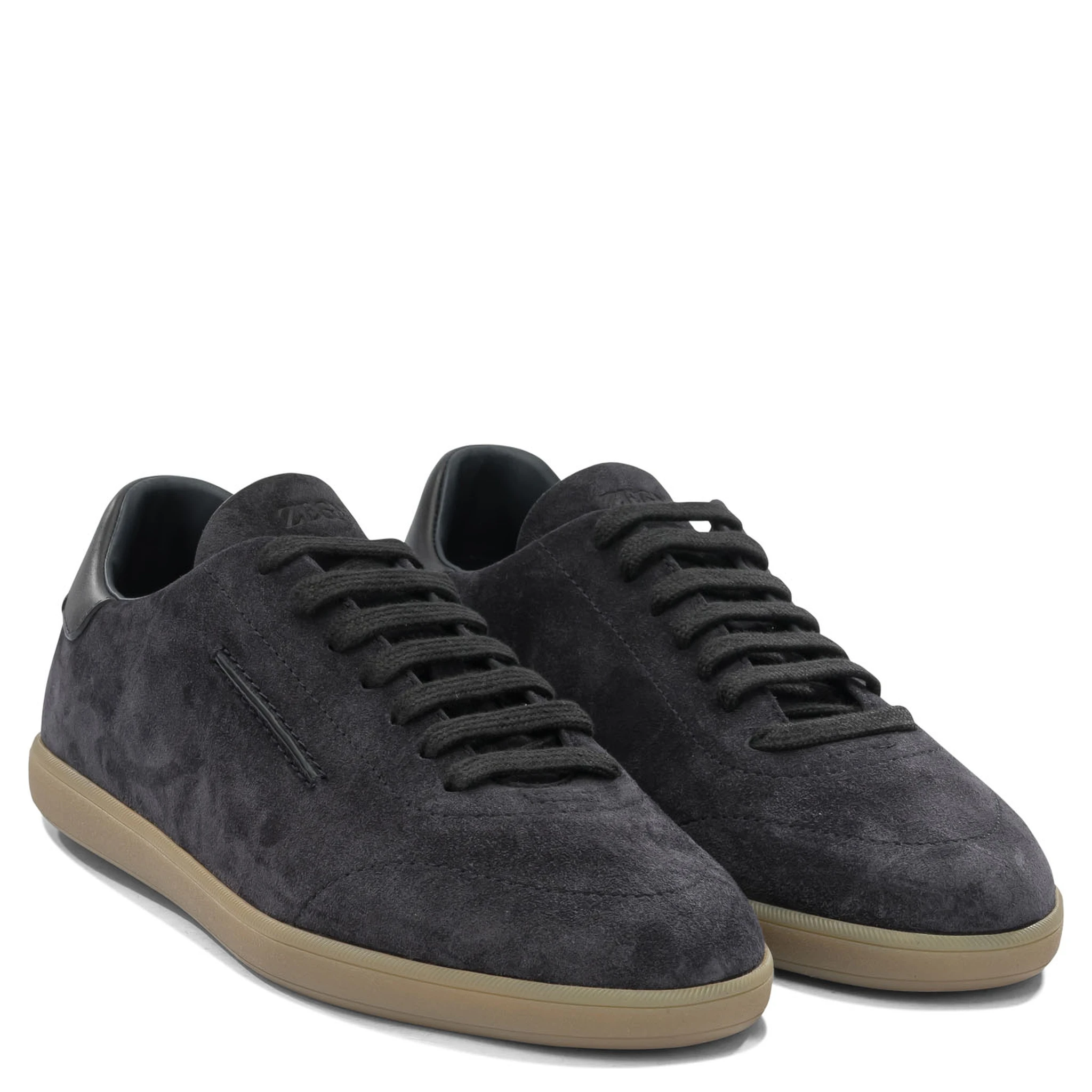 Suede leather sneakers