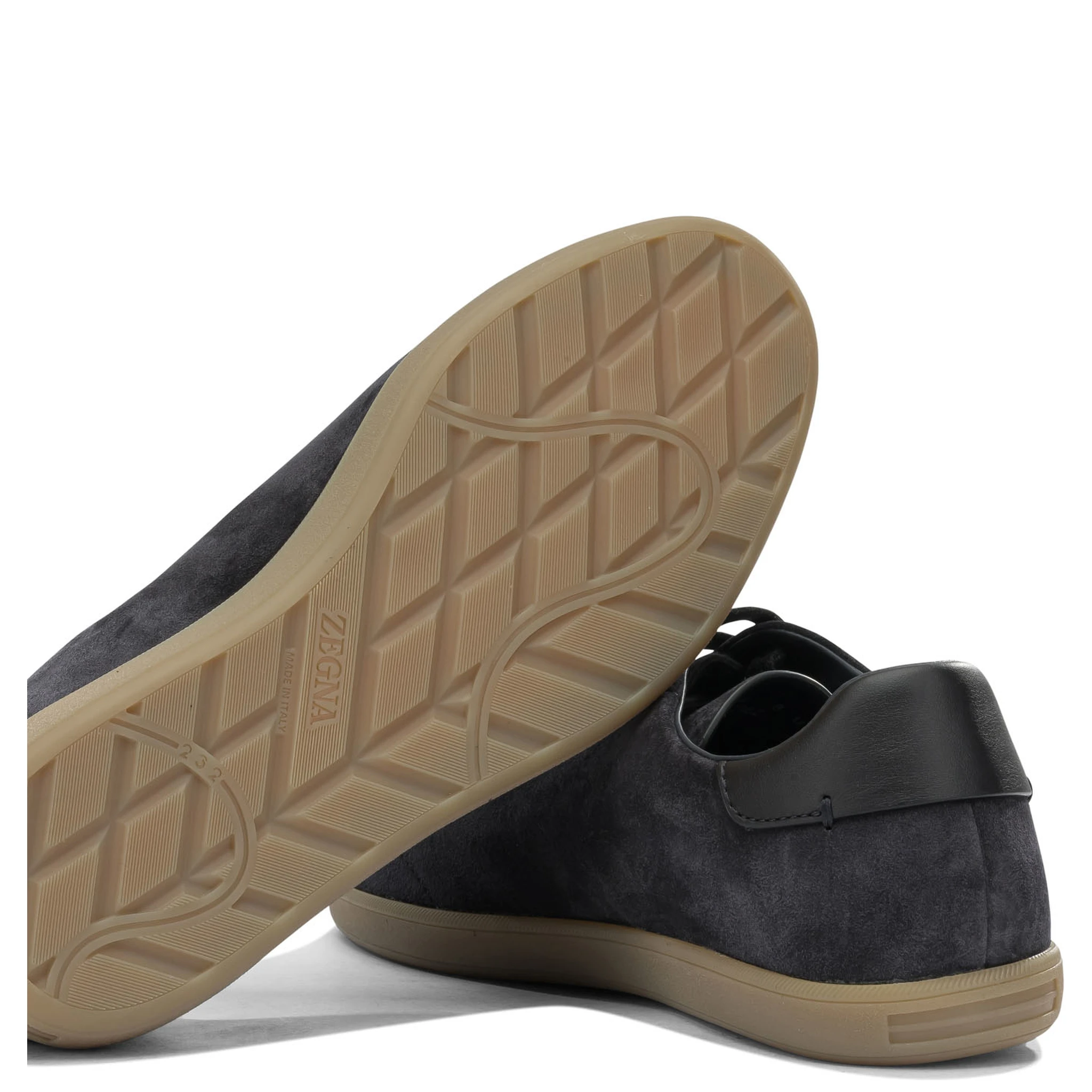 Suede leather sneakers
