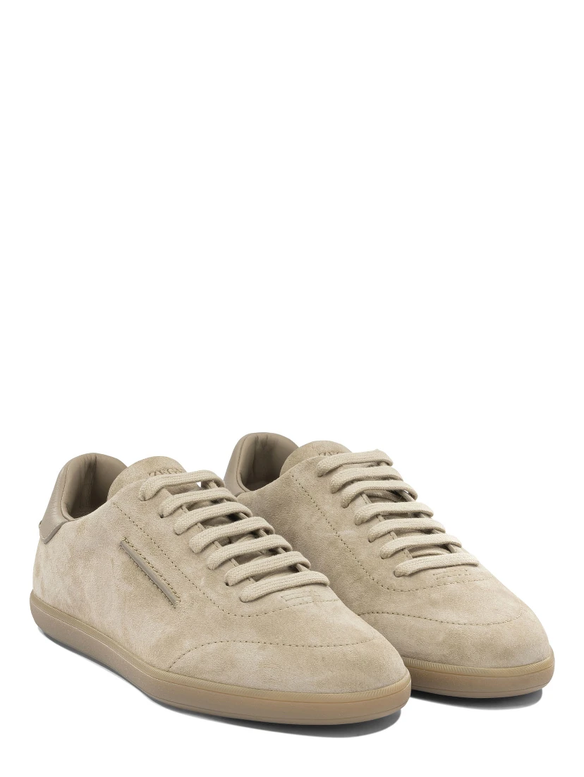 Suede leather sneakers