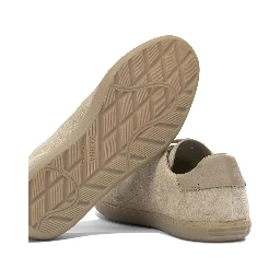 Suede leather sneakers