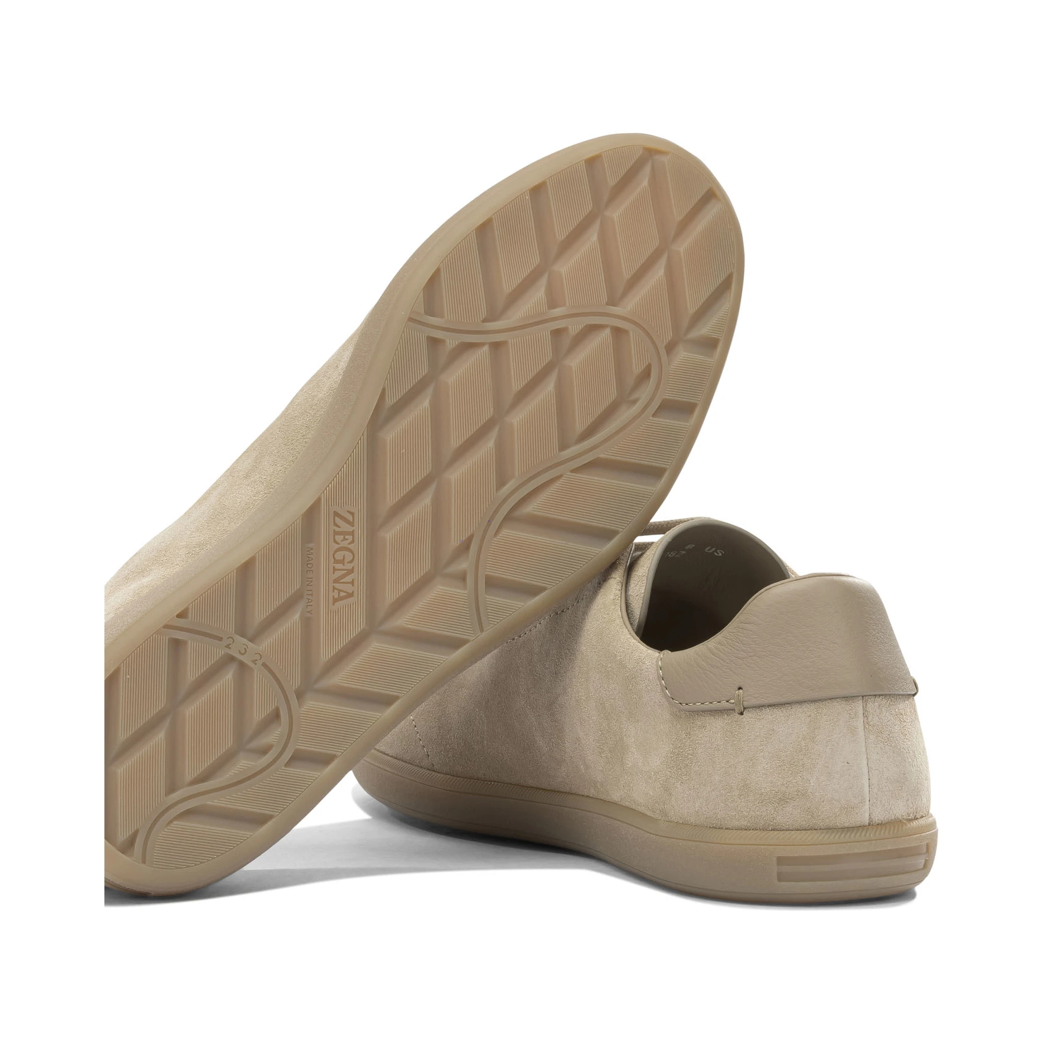 Suede leather sneakers