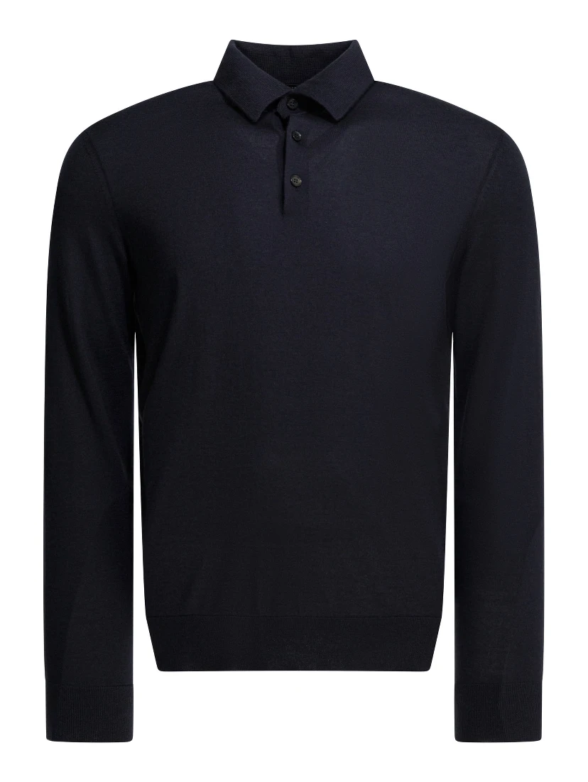 Turtleneck knitwear in cashmere blend