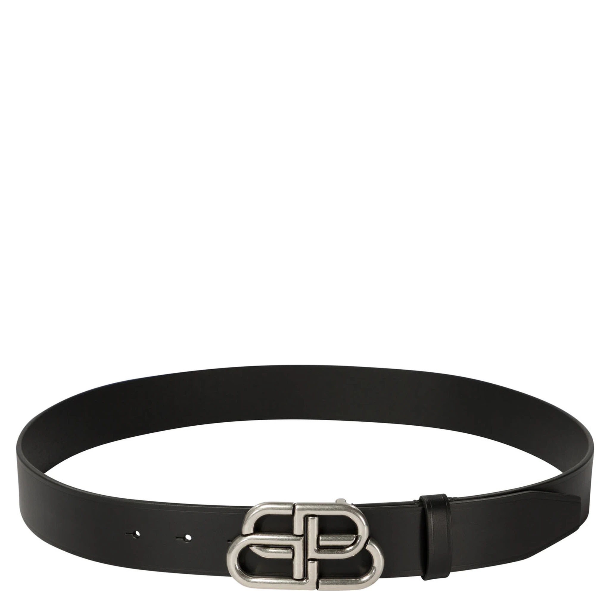 "BB" leather belt