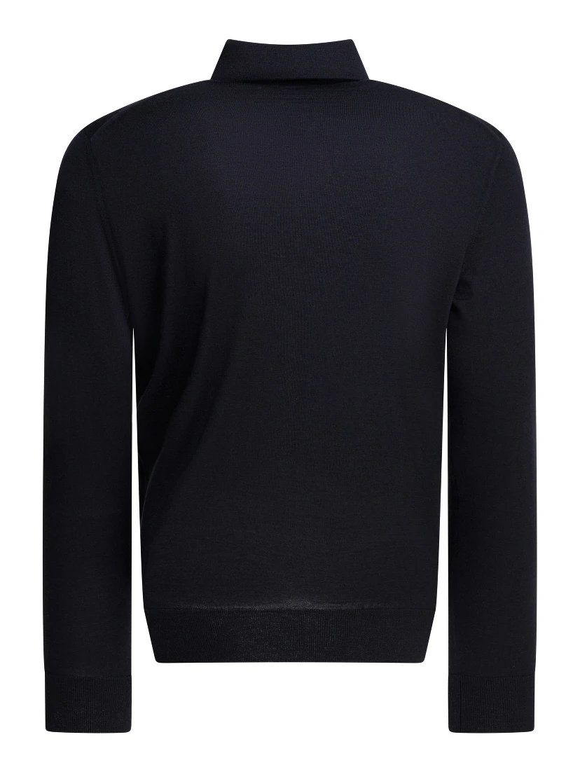 Turtleneck knitwear in cashmere blend