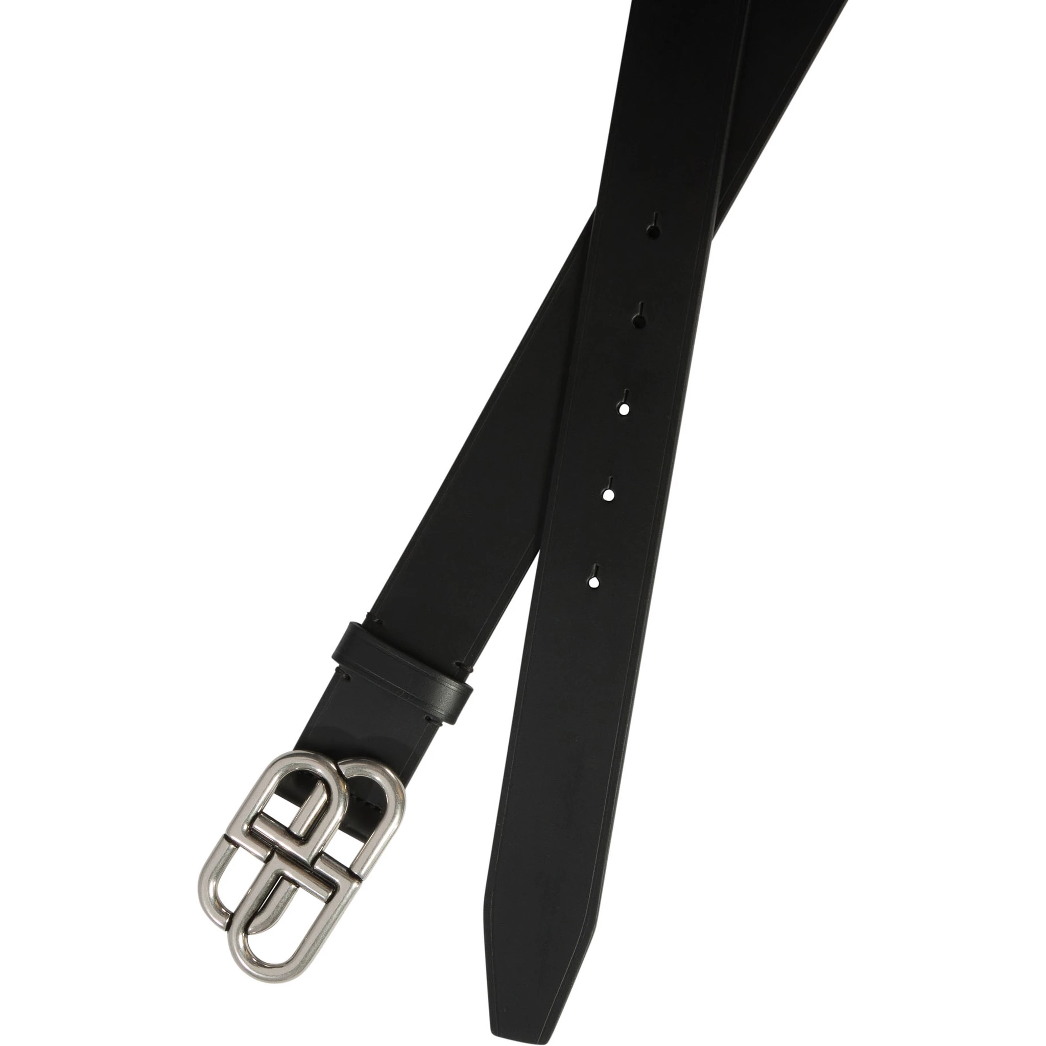 "BB" leather belt
