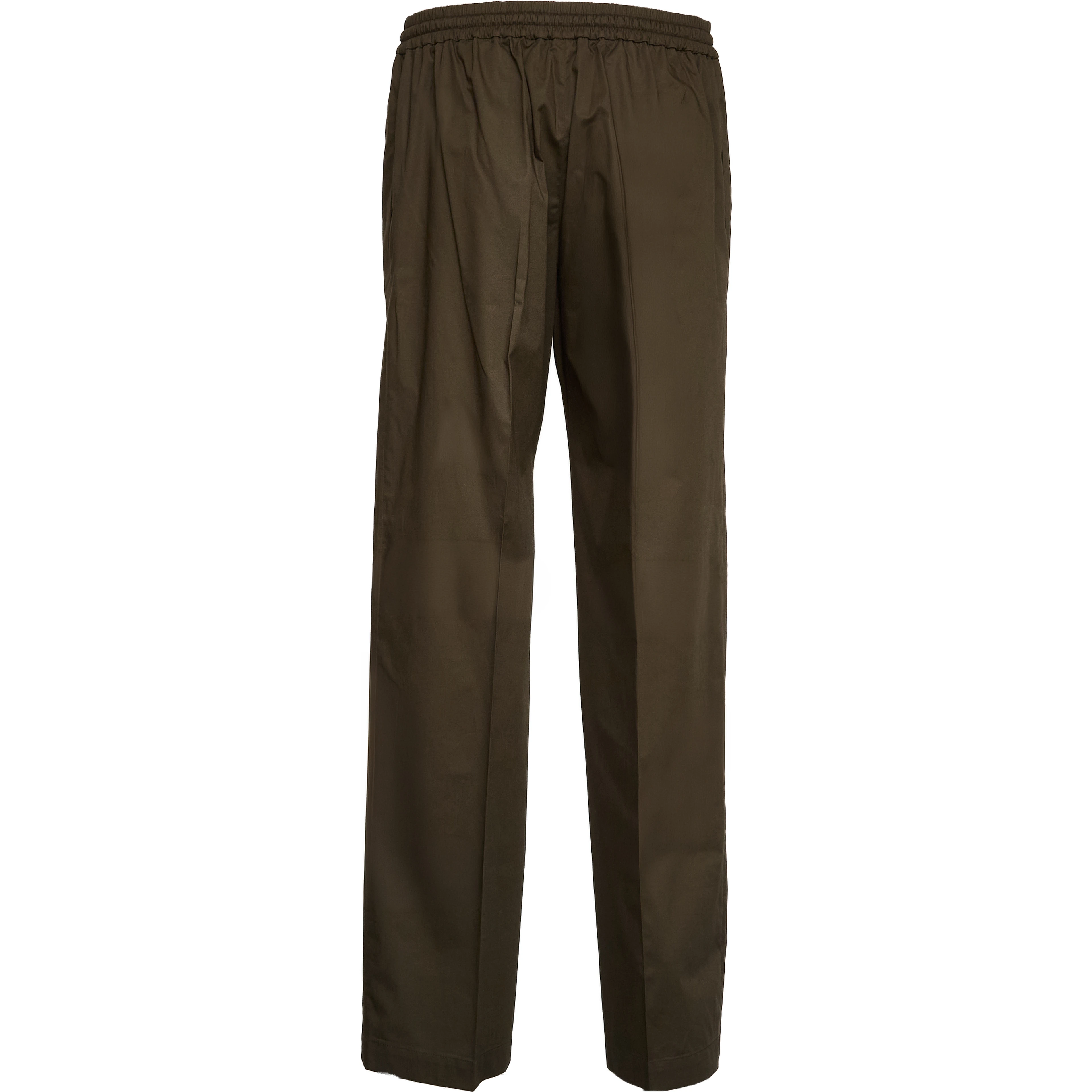 Easy Pant In Popeline Di Cotone Stretch