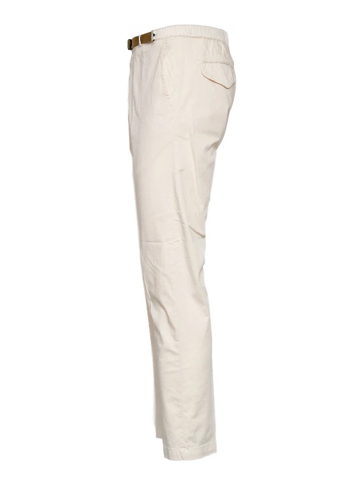 Pantaloni Lunghi In Cotone Satin Con Coulisse alternative