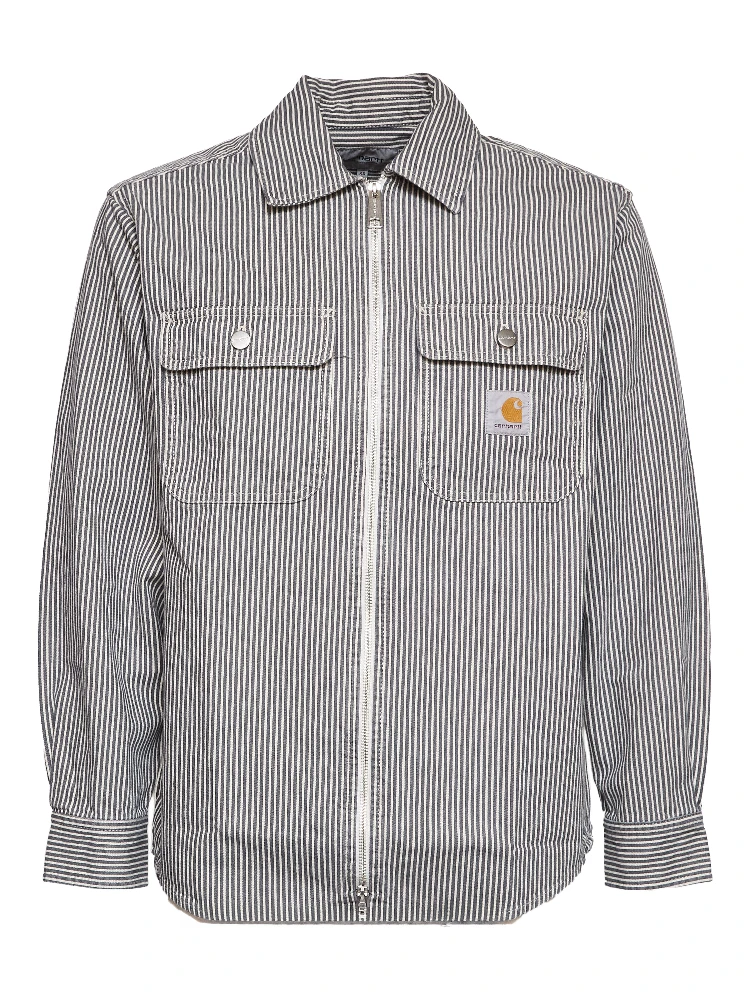 Mercer Shirt Jac Hickory Stripe