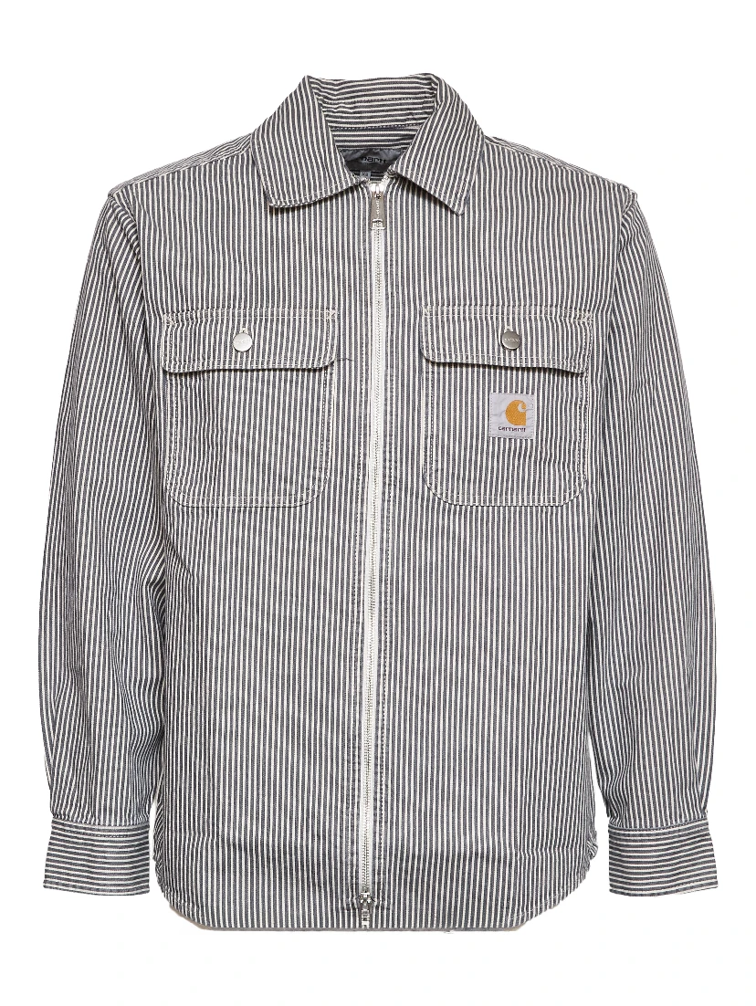 Mercer Shirt Jac Hickory Stripe