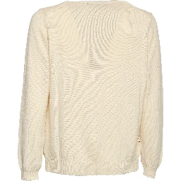 Maglia Girocollo In Cotone