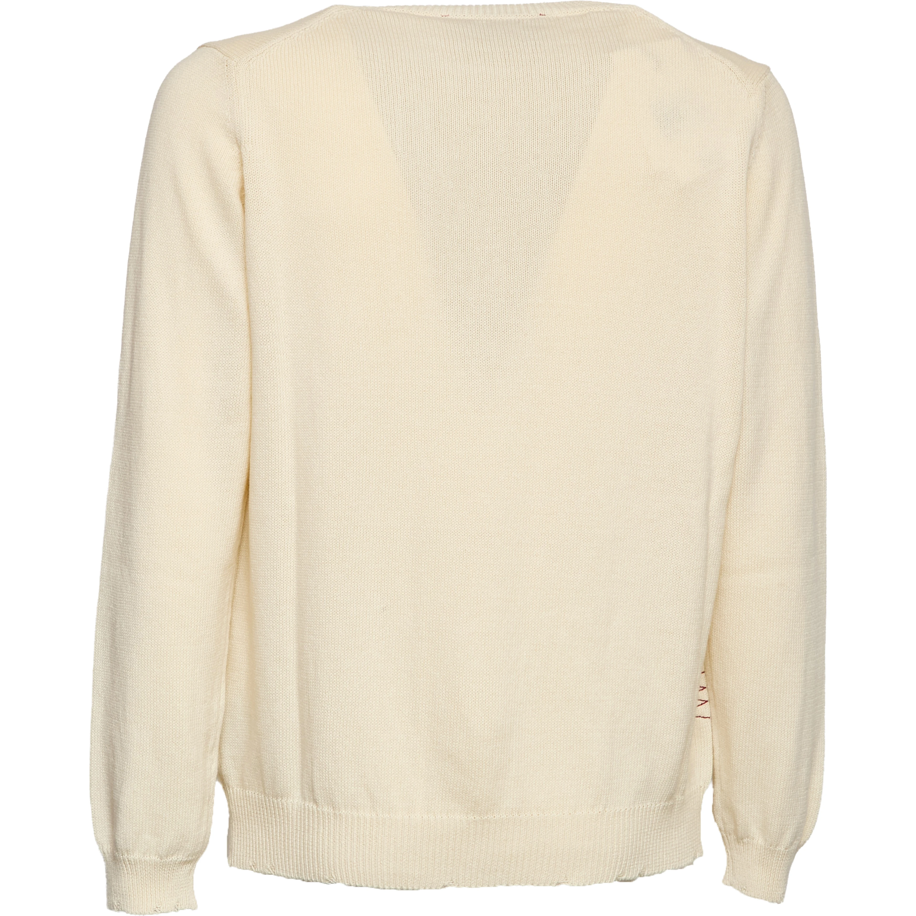 Maglia Girocollo In Cotone