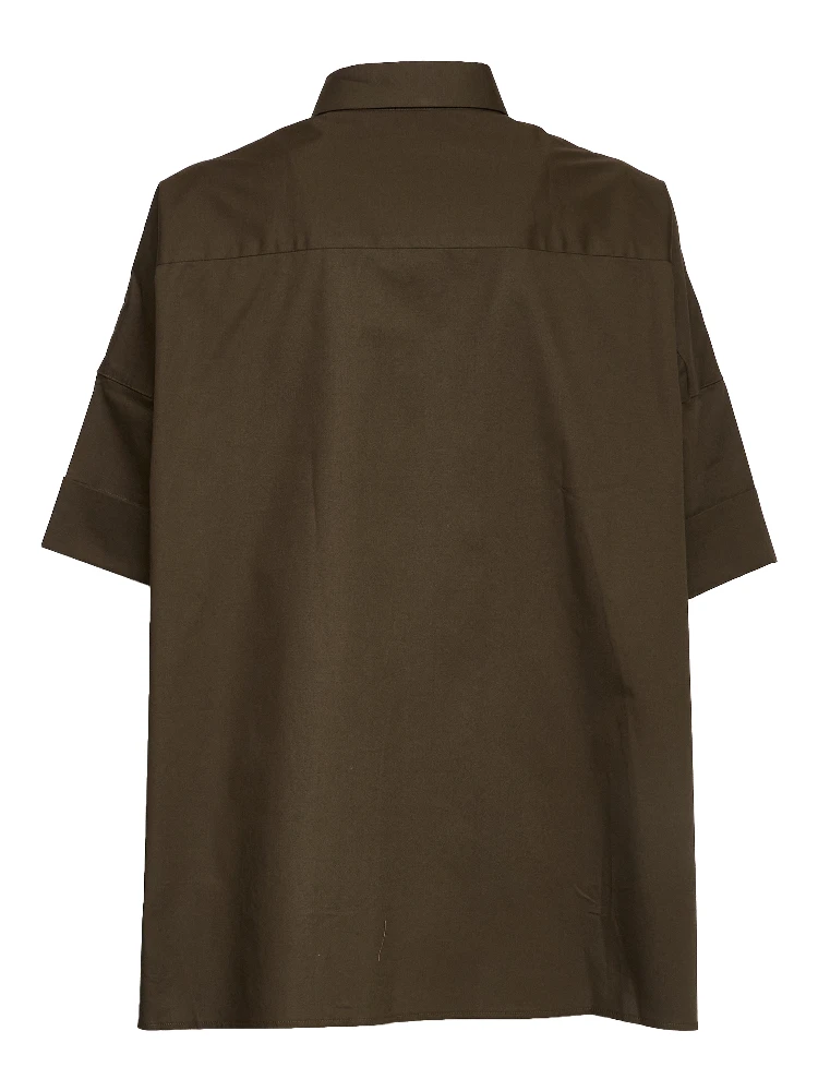 Camicia In Popeline Di Cotone Stretch alternative