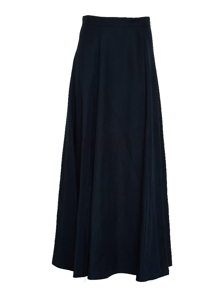 Viscose Linen Long Skirt