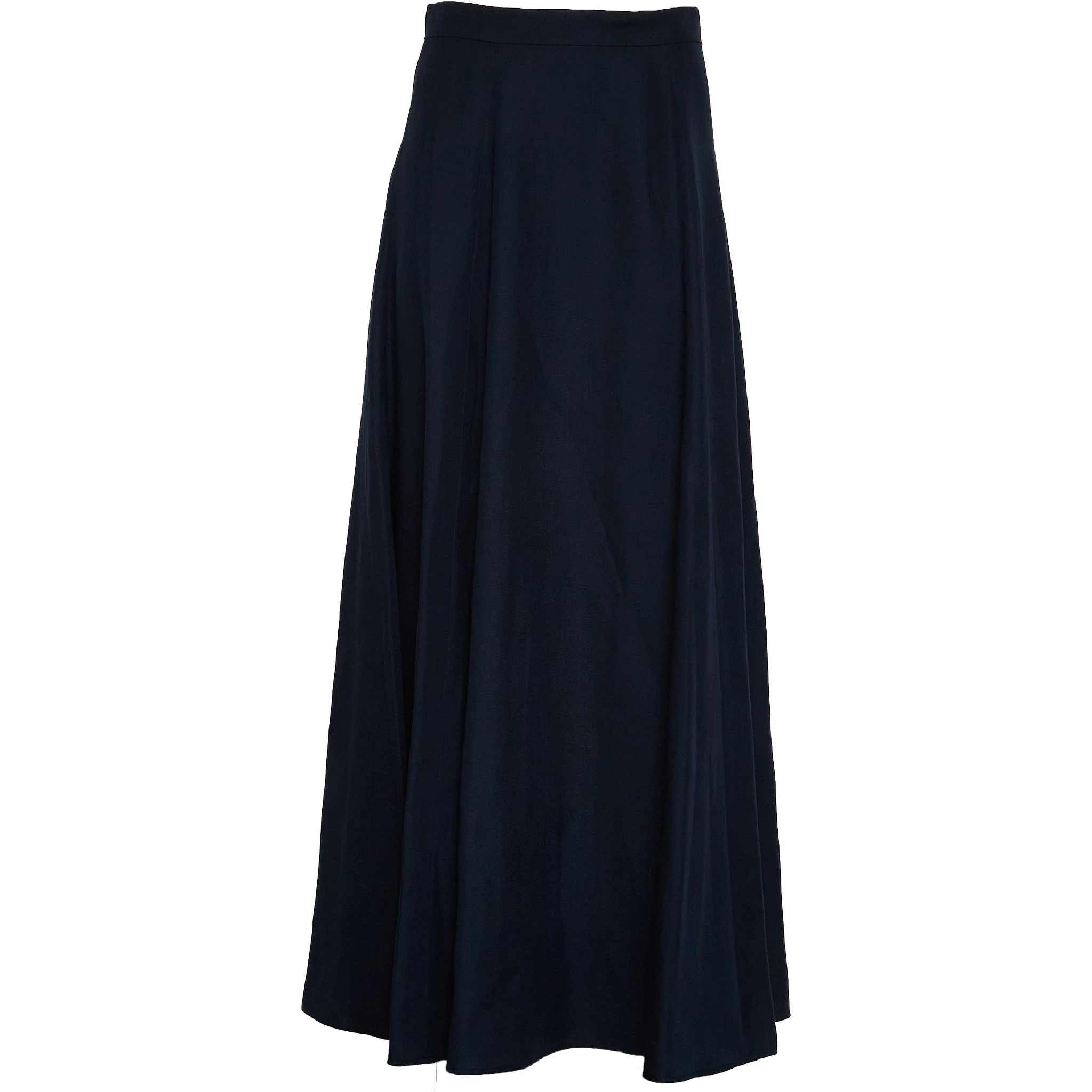 Viscose Linen Long Skirt