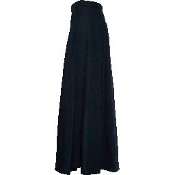 Viscose Linen Long Skirt