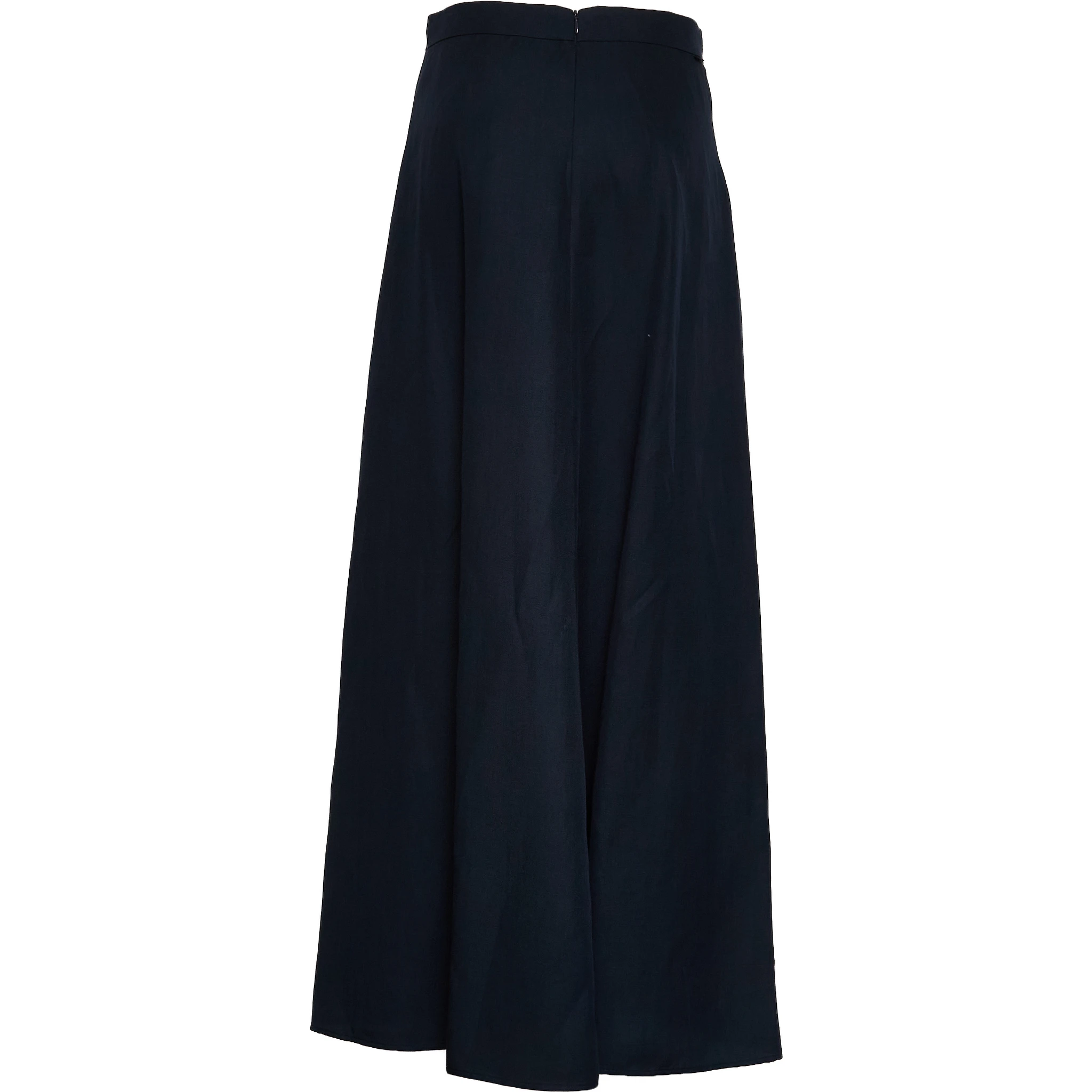 Viscose Linen Long Skirt