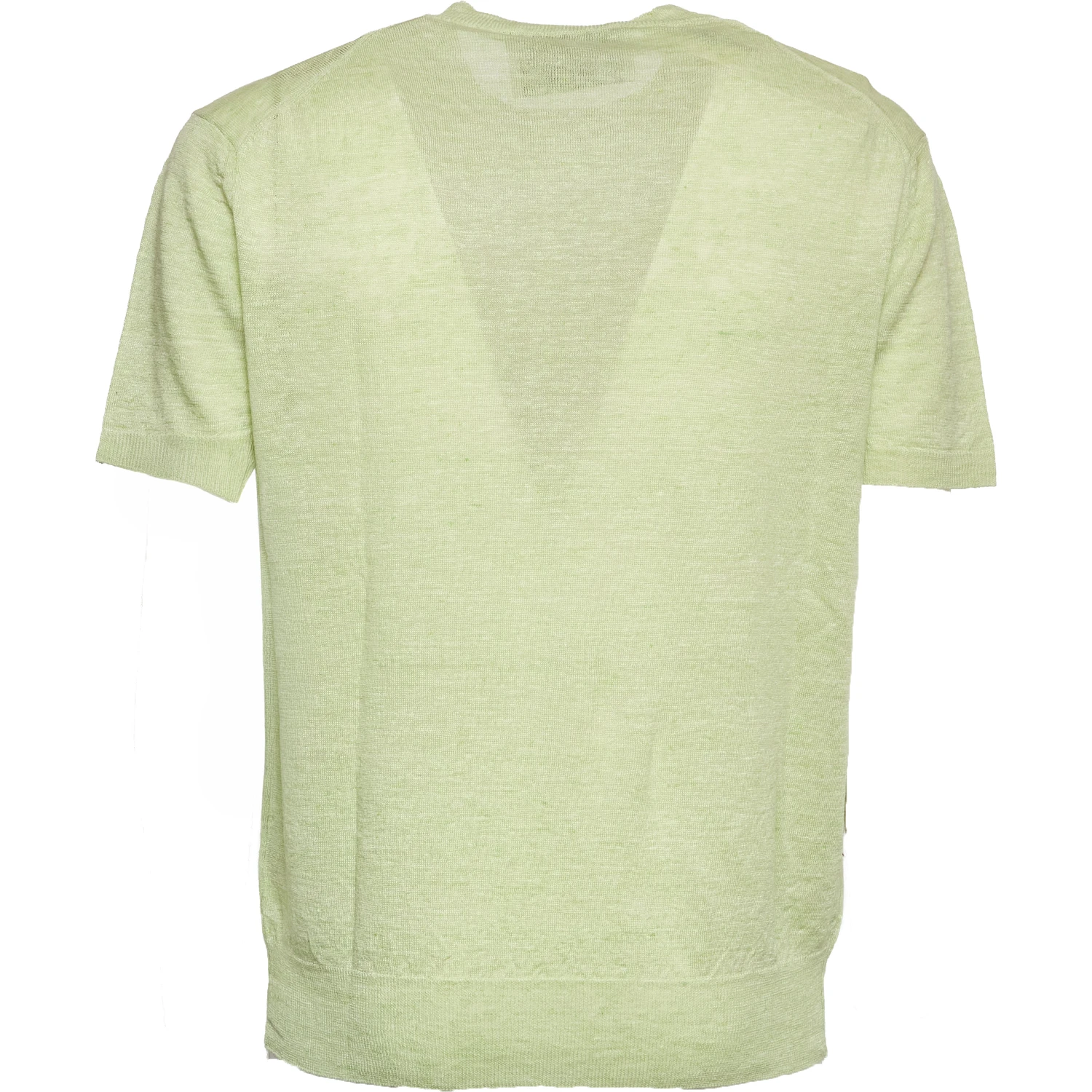 T-Shirt In Misto Lino
