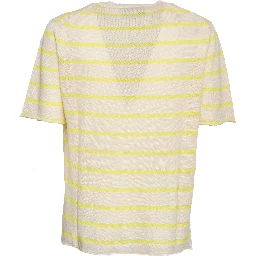 T-Shirt In Misto Lino
