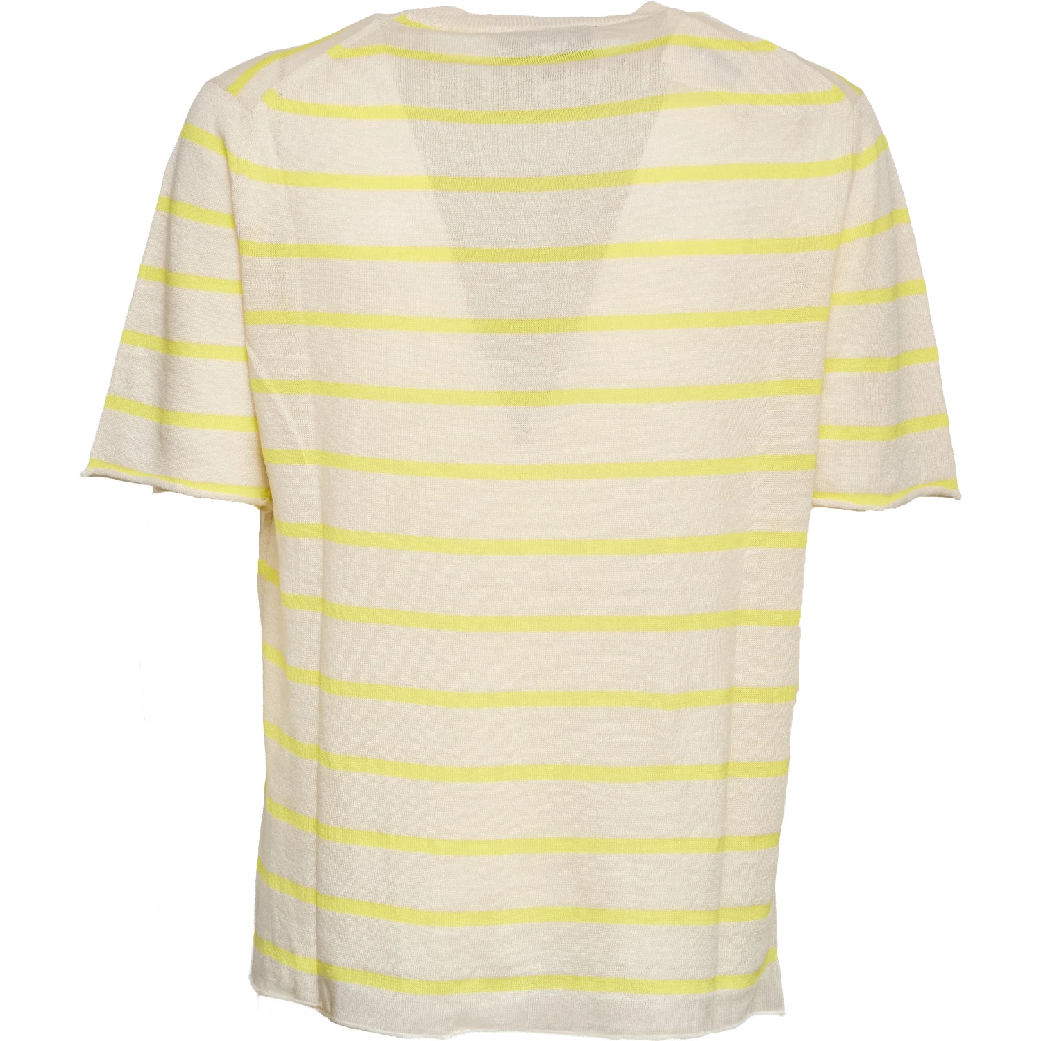 T-Shirt In Misto Lino