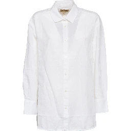 Cotton Linen Boyfriend Shirt