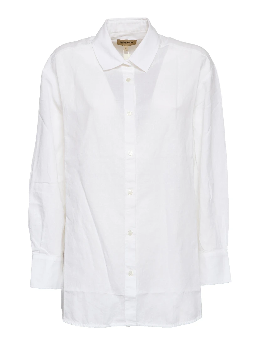 Cotton Linen Boyfriend Shirt