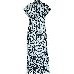 Cotton Viscose Chemisier Dress