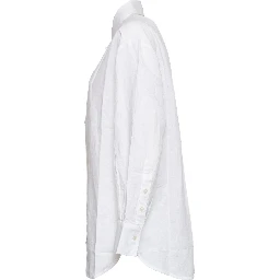 Cotton Linen Boyfriend Shirt