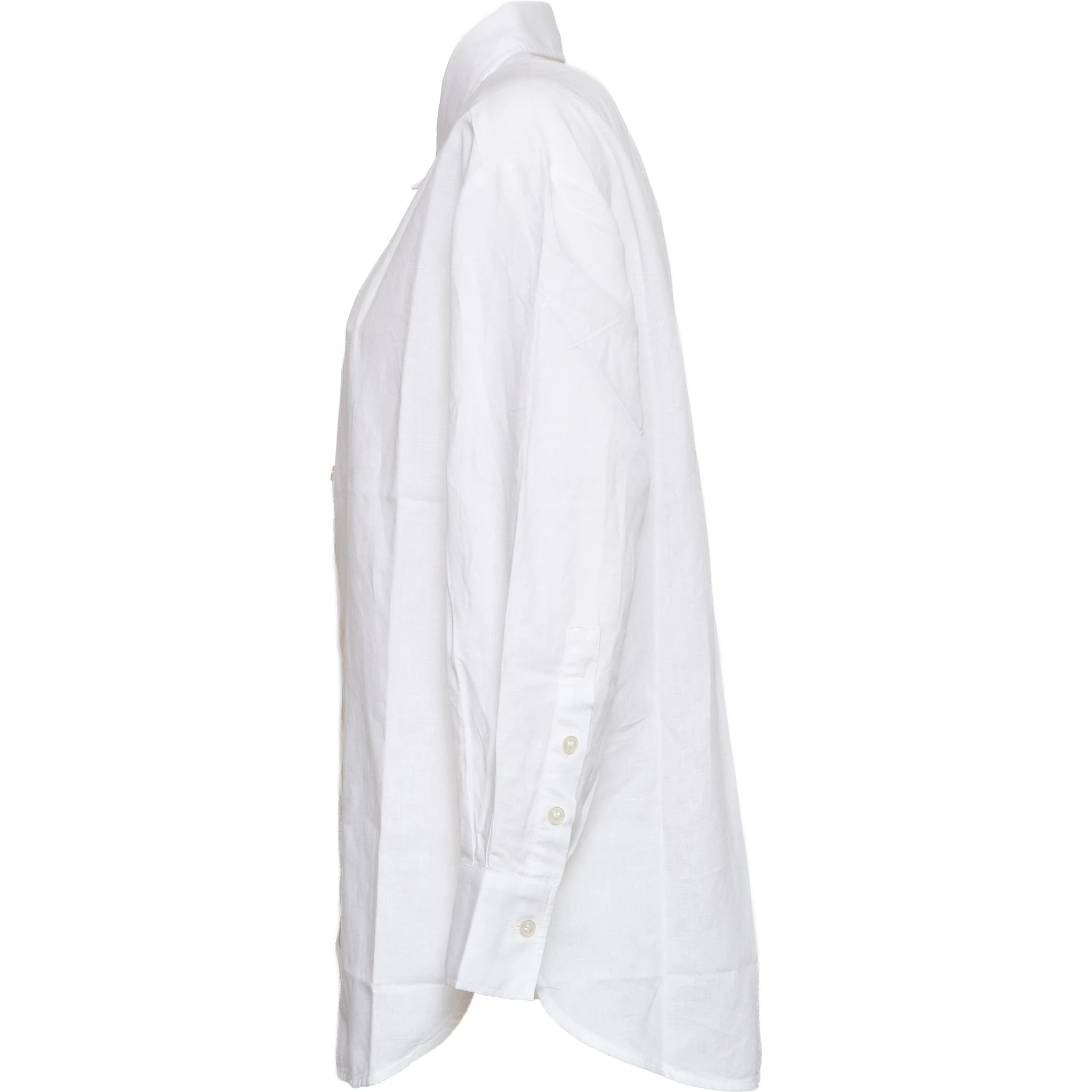 Cotton Linen Boyfriend Shirt