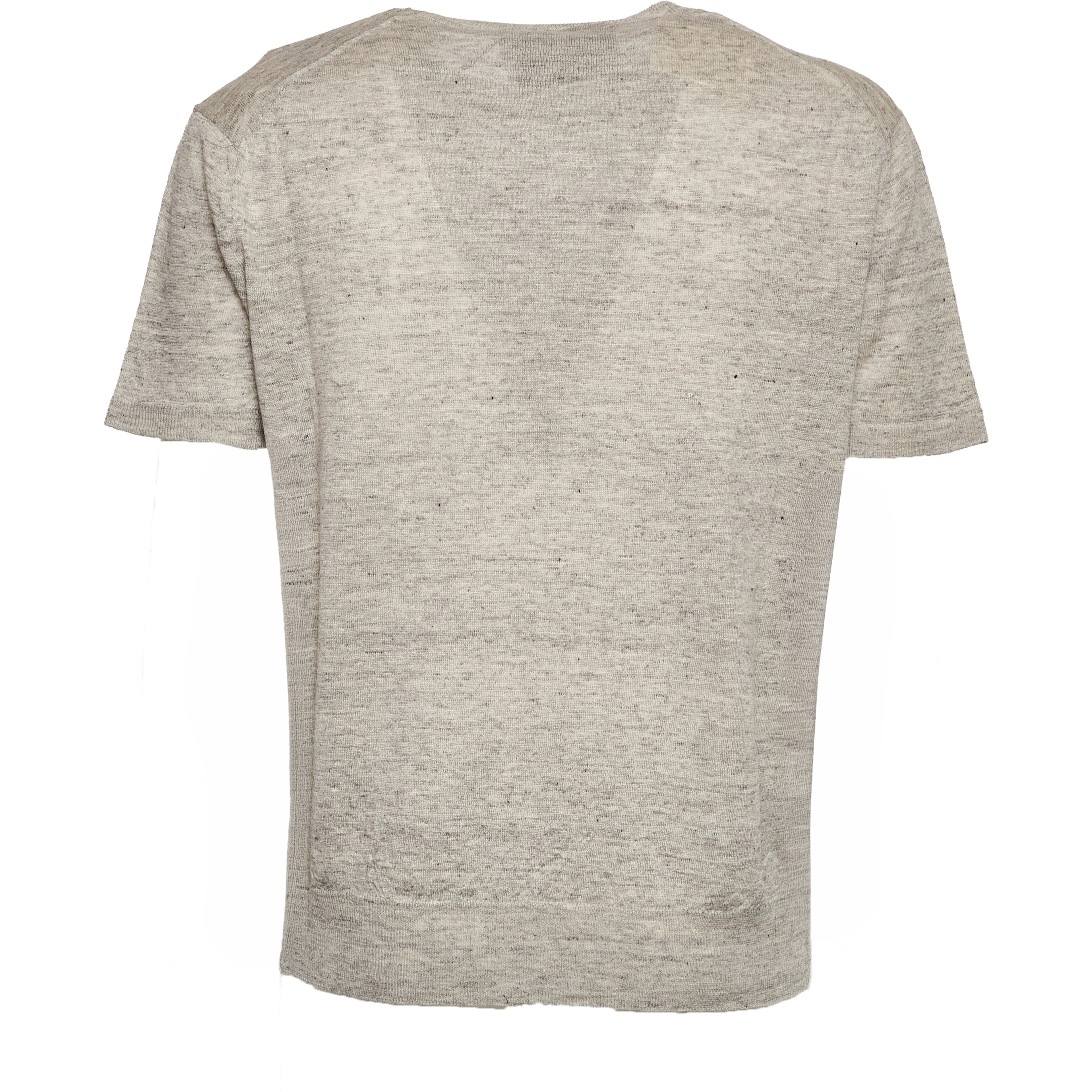 T-Shirt In Misto Lino