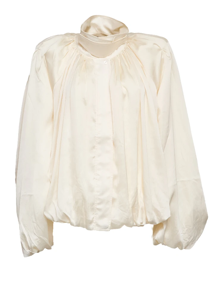 Chiffon Bomber Jacket