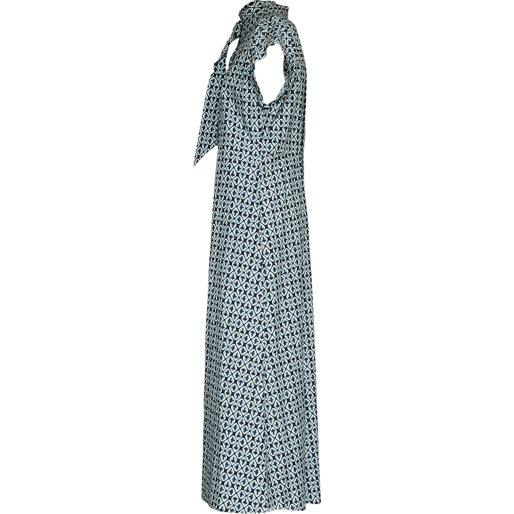 Cotton Viscose Chemisier Dress