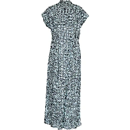 Cotton Viscose Chemisier Dress