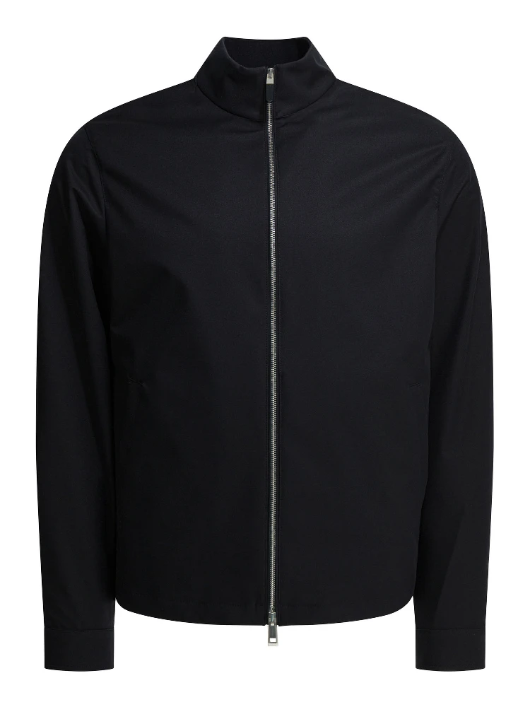 Zippered lightwear jacket