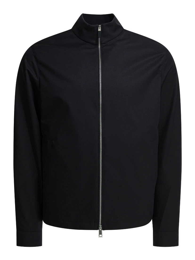 Zippered lightwear jacket