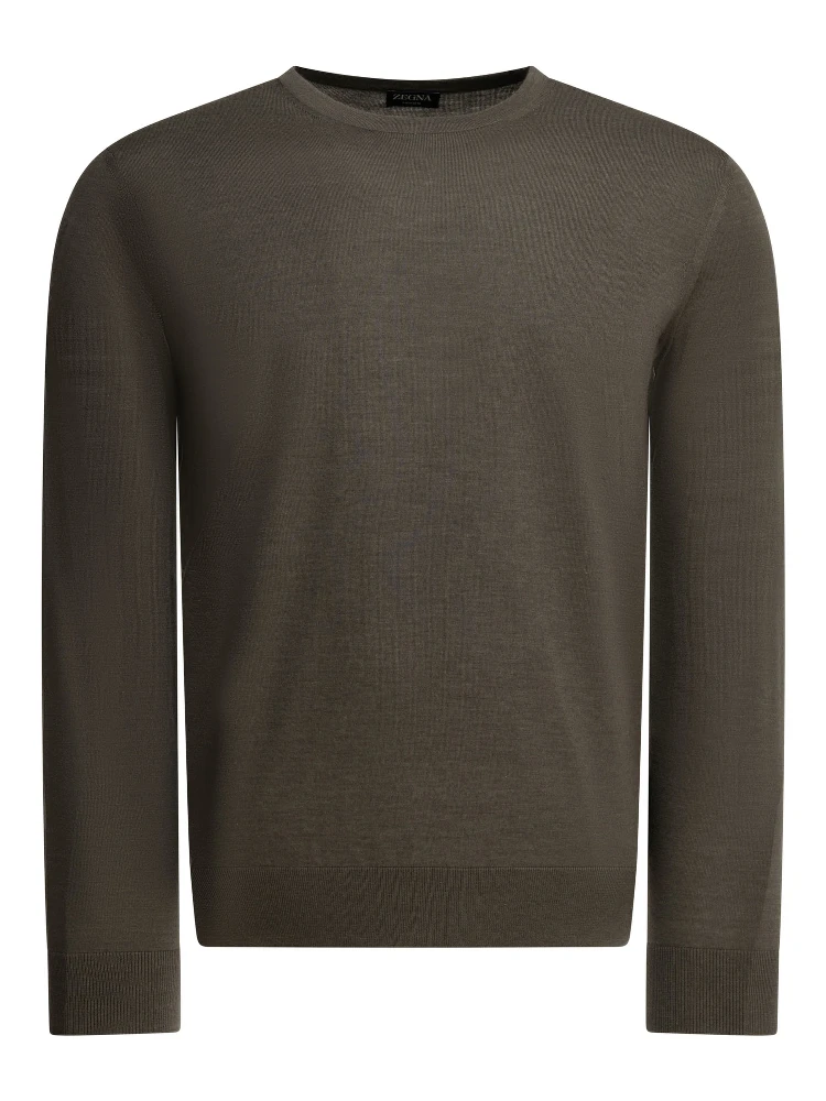 Cashmere crewneck knitwear