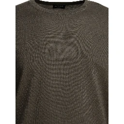 Cashmere crewneck knitwear