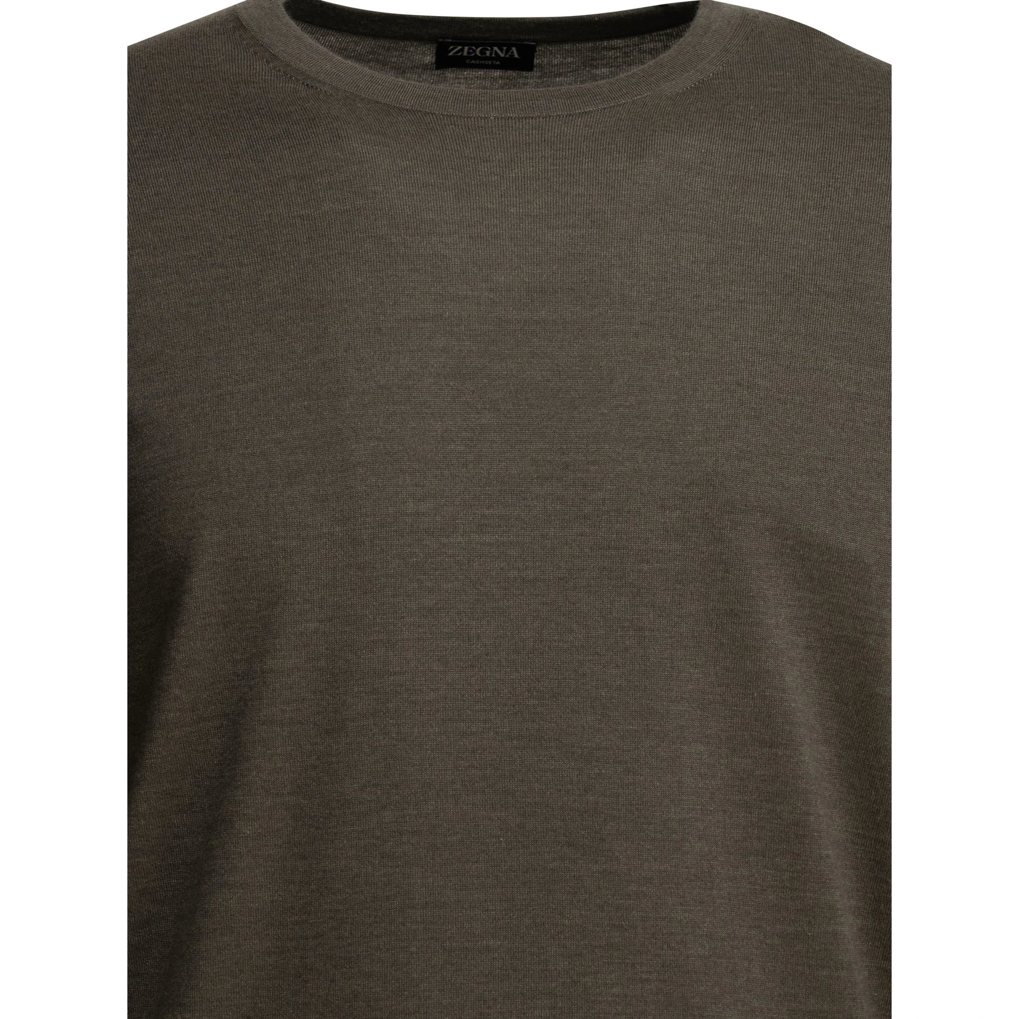 Cashmere crewneck knitwear