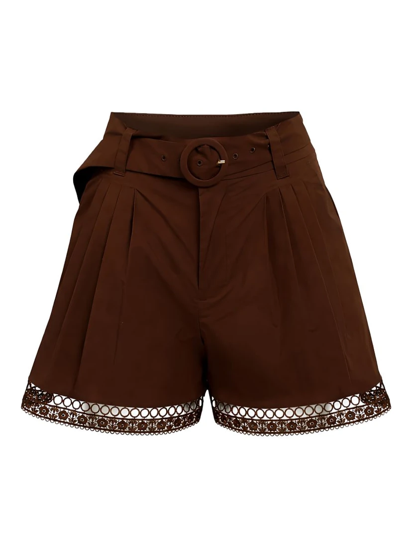 Twin-set Shorts Brown