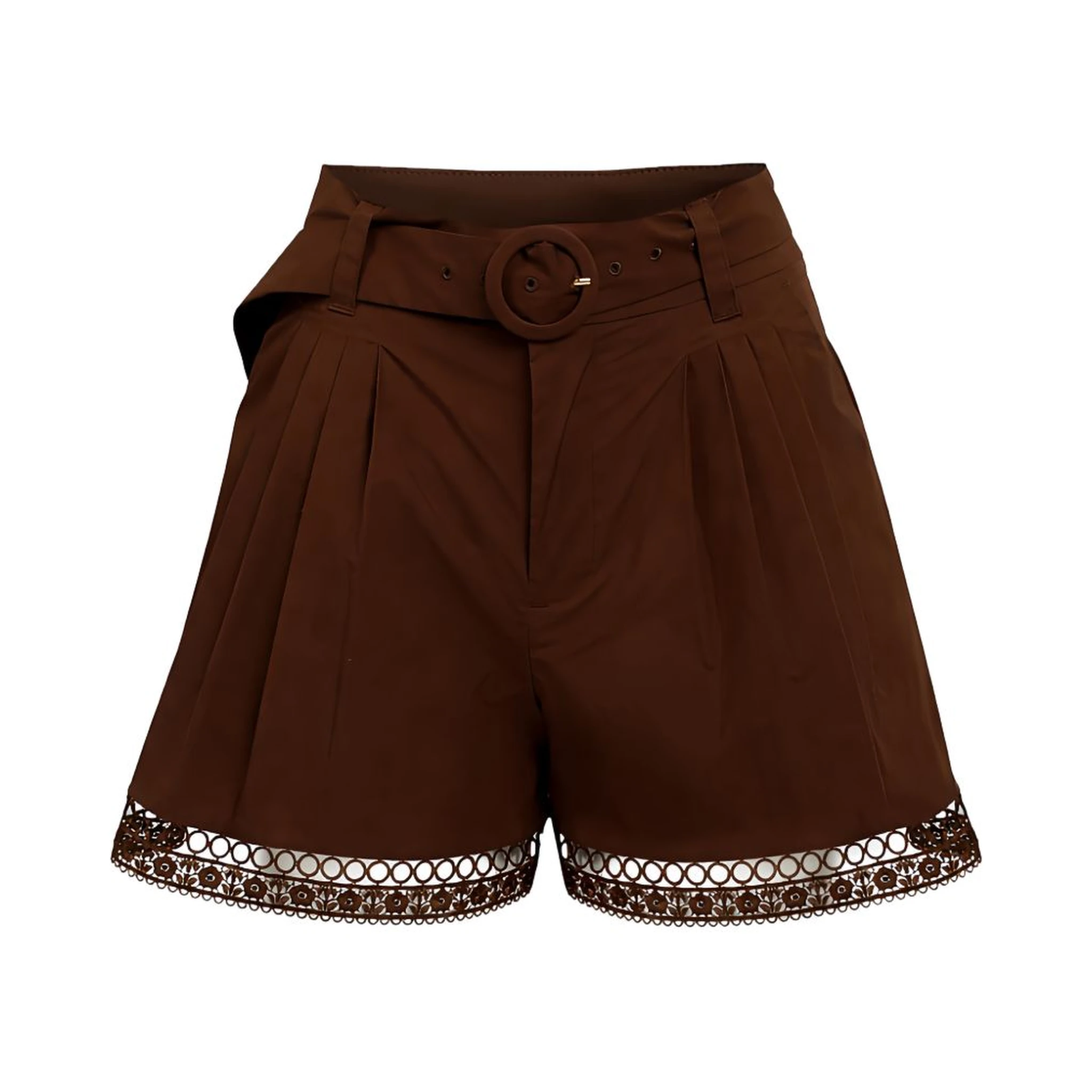 Twin-set Shorts Brown