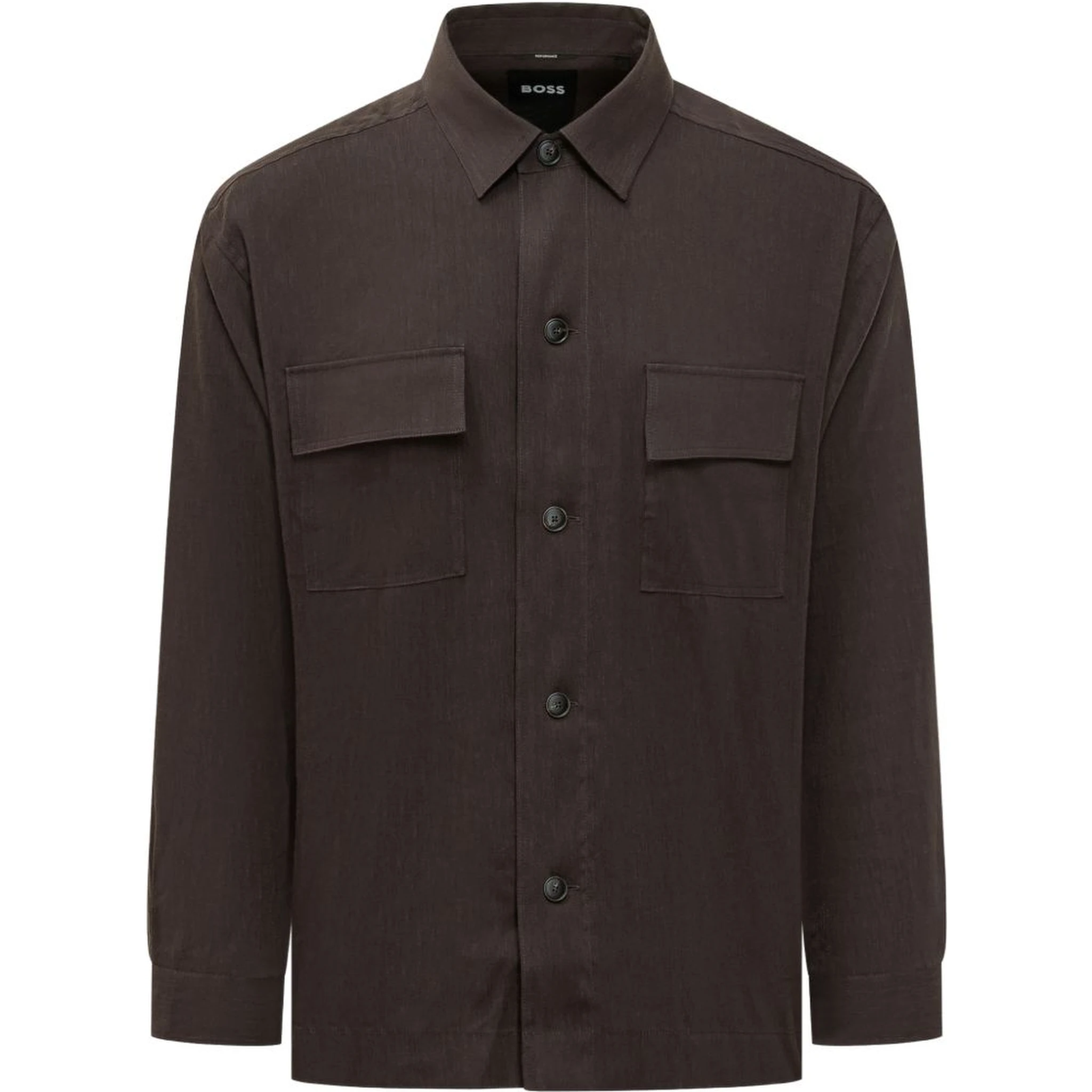 BOSS Shirts Brown