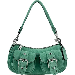 Coach Ashton Suede Shoulder Bag Purse