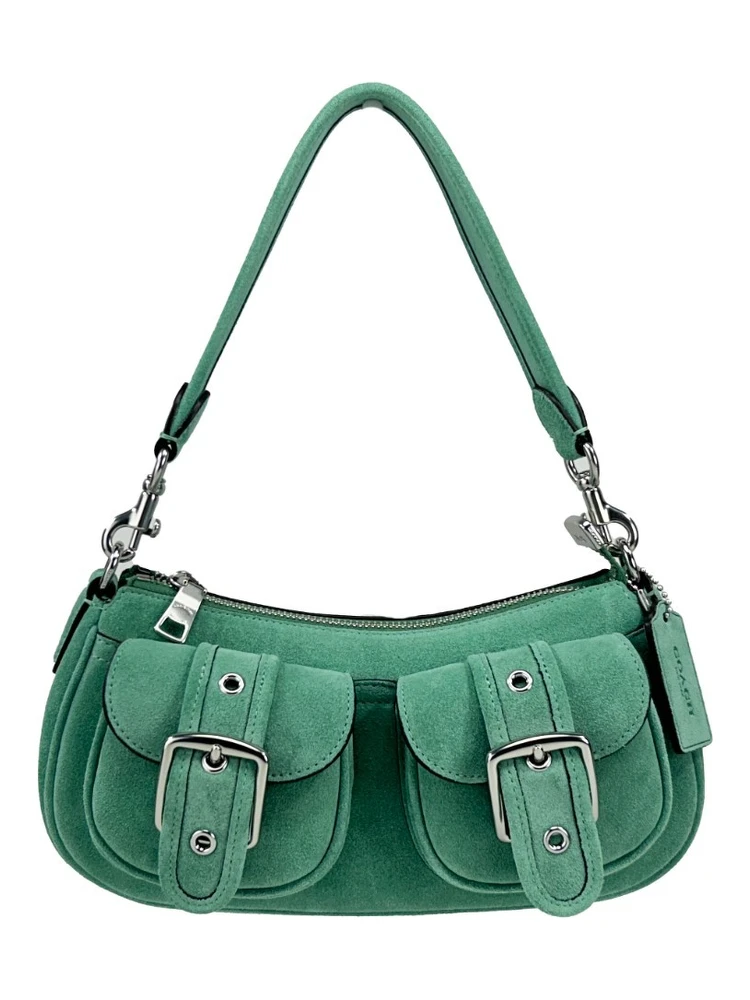 Coach Ashton Suede Shoulder Bag Purse