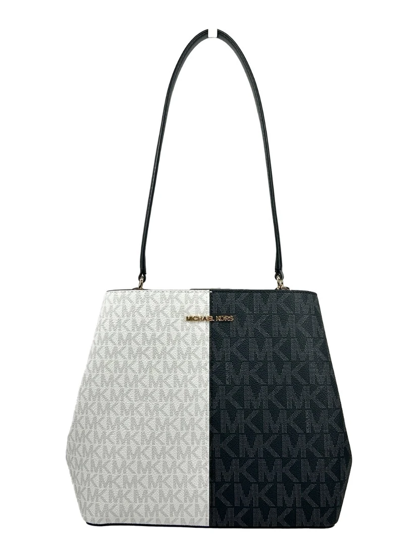 Michael Kors Medium Pratt Signature Bucket Bag