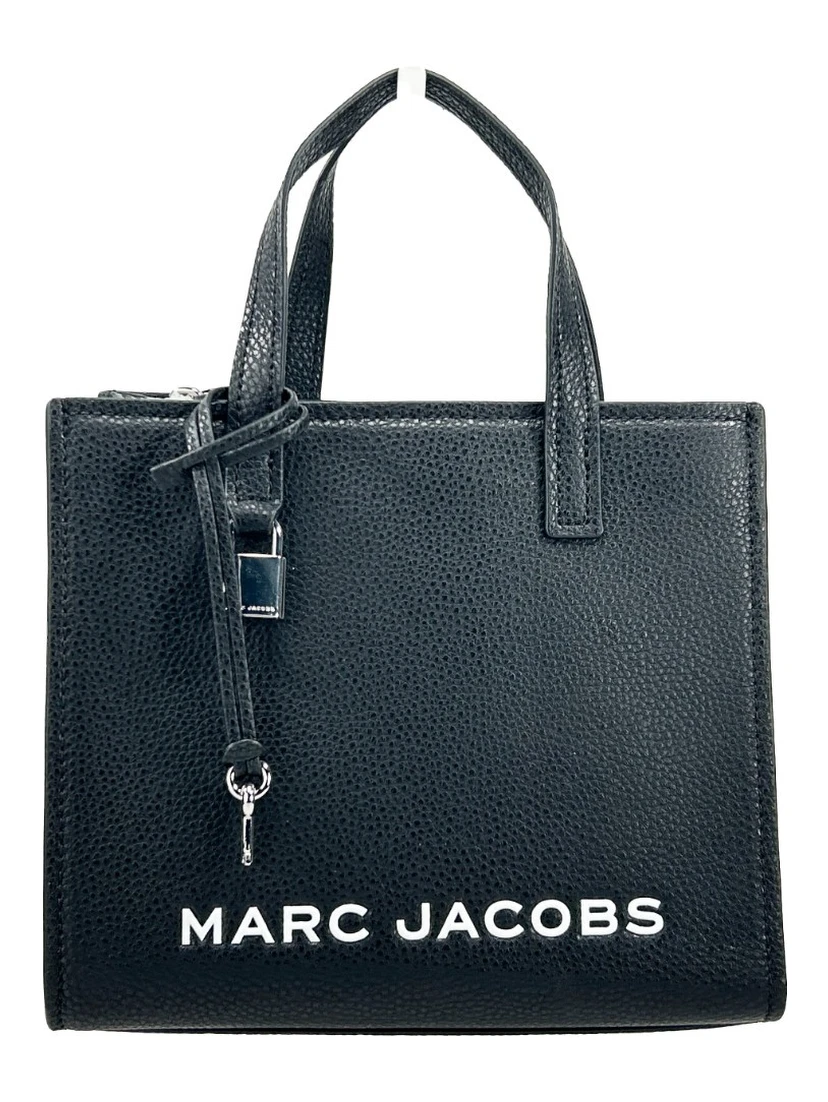 Marc Jacobs Mini Grind Black Leather Crossbody Bag