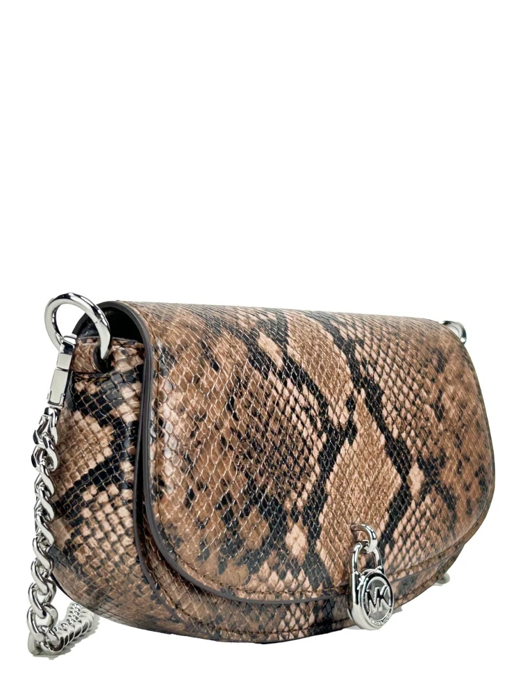 Michael Kors Mila Small Snakeskin Messenger Crossbody Bag alternative